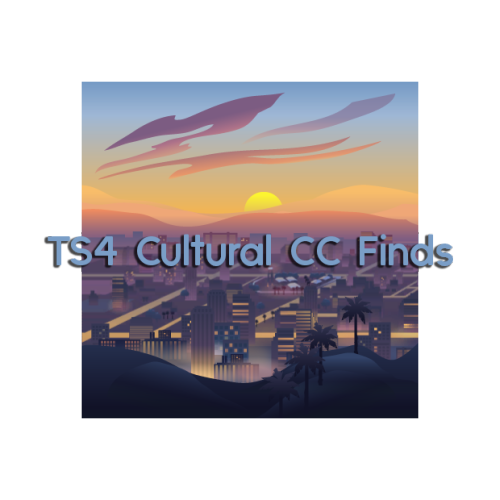 thesimsblues: Hello, simmers!As the name suggests, @ts4-cultural-cc is a finds blog/archive of all T