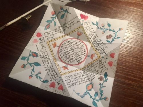 anotherhistoryfan:Valentinesday is coming up so I decided to write a letter inspired by valtentinesd