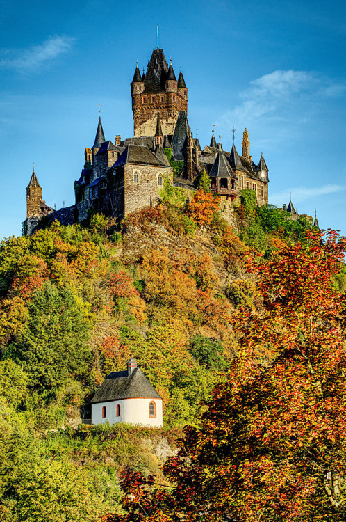 allthingseurope:Cochem Castle, Germany (by Johan Neven)