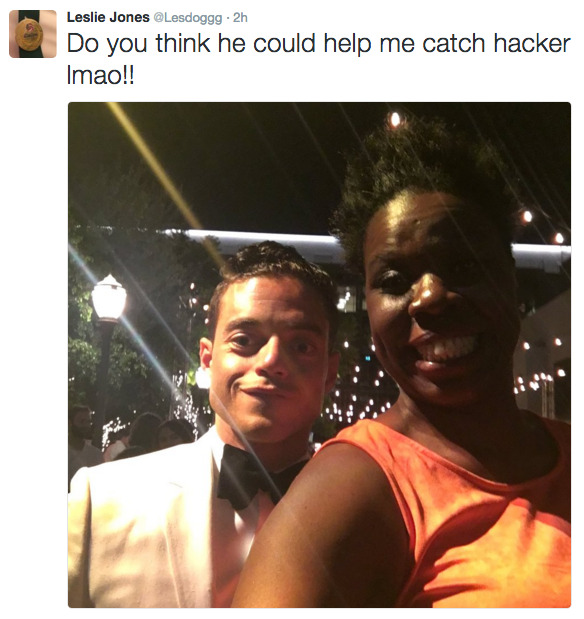 iamtheaardvark:  mtv:  buzzfeedau:  Leslie Jones’s twitter feed is the only Emmy