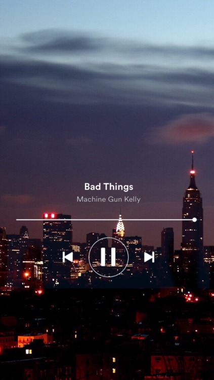 Bad Things // Sweater Weather // Requested