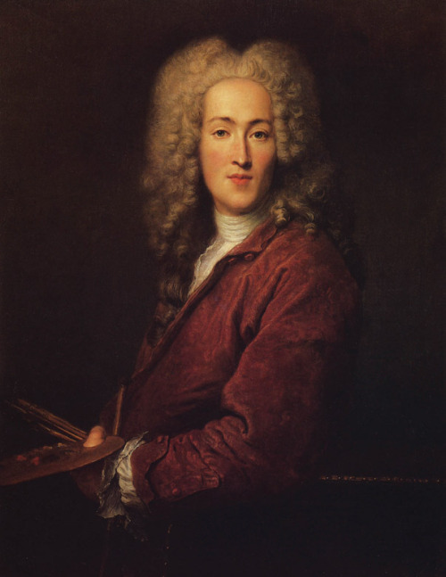 Self-portrait, c.1720 by Nicolas Lancret (French, 1690–1743)