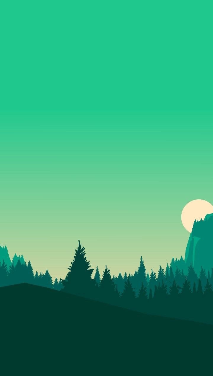 Gaia luna — Fondos de paisajes animados 2