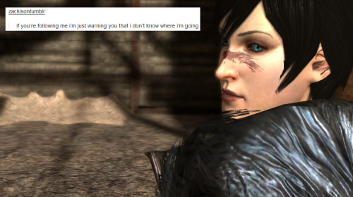 bubonickitten:Dragon Age II + text posts — Marian Hawke Marian Hawke and the terrible, horribl