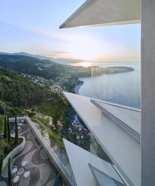 Maybourne Riviera, Roquebrune-Cap-Martin, France,Architect: Jean-Michel Wilmotte,Interiors: Bryan O’