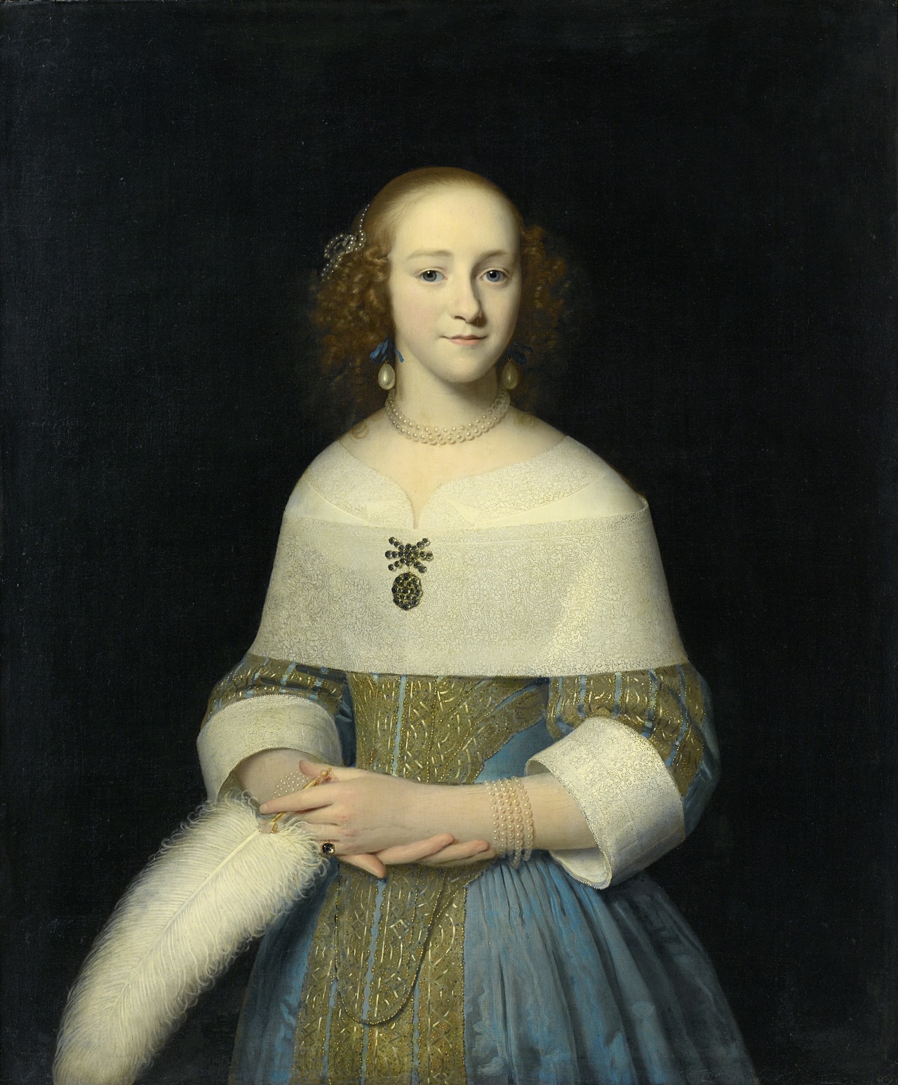 labellefilleart:   Portrait of Susanna Reael, Isaack Luttichuys (Make sure to check
