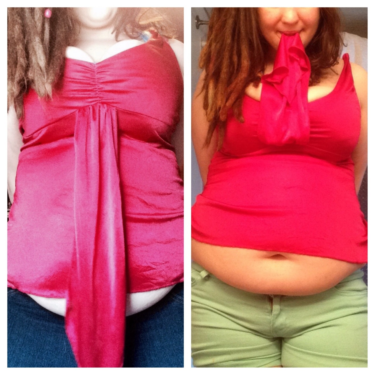 mcflyver:  bellygoddess:  How long can fancy shirt last? :o  Hopefully not too long…