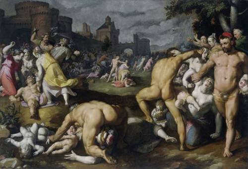 rijksmuseum-art: The Massacre of the Innocents, 1590, Museum of the NetherlandsWhen Herod, the King 