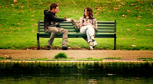 gameofskins:  Character Meme » James Cook  ✘ [2/4] Sceneries: Park w/ Effy 
