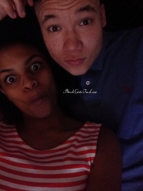 blackgirlsinlove:We’ve been best friends since December 2013 and just started dating. He is biracial