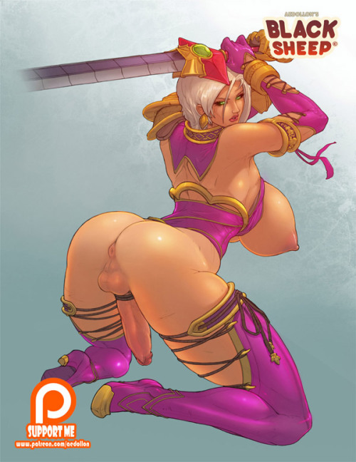 freefutanariporn:  Shemale Ivy Valentine Pin-Up – Art by AedollonClick here to see more rule 34 Soul Calibur dickgirl hentai