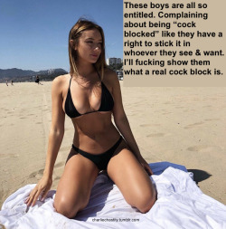 These boys are all so entitled. Complaining about being &ldquo;cock blocked&rdquo;