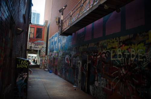 Photos of Graffiti Alley I took in Ann Arbor. Photo credit to Jared Presley.