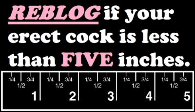 Five Inch Cock Tumblr