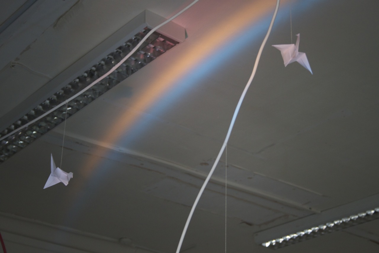 tapist:  Playing with light and origami  