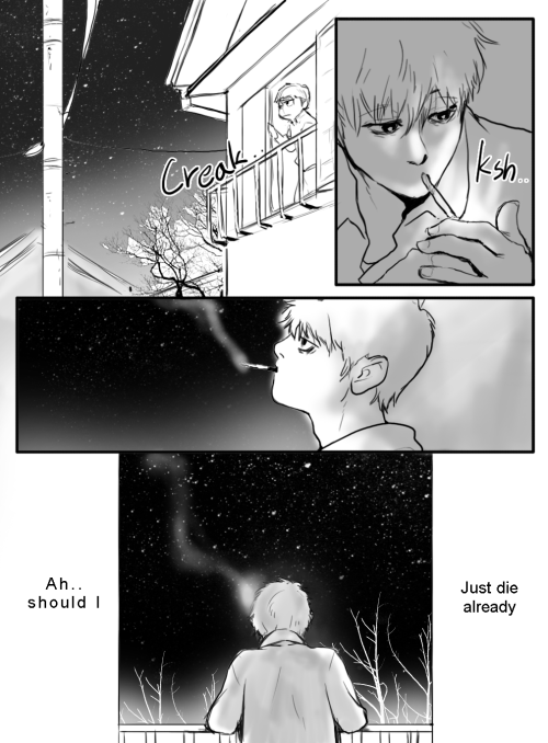 anneongtranslations:  안녕, 별 by ㅇㅅㅈ  Title: Annyeong, Star (※translation notes: Annyeong is a word/phrase that could express both hellos and goodbyes. The artist implies both for the title) Translations by yuseirra, English typesetting