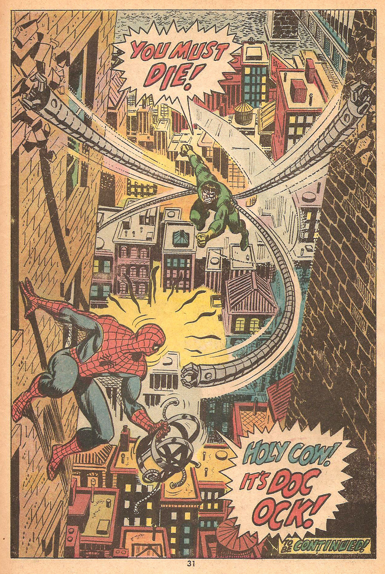 John Romita Sr. Amazing Spider-Man #112 1972 Follow Rhade-Zapan for more visual treats —–/////—|\\\—– Comics are one of the greatest art forms, visually. Looking at the power suggested and entrenched in that panel, and I think how much fun and...