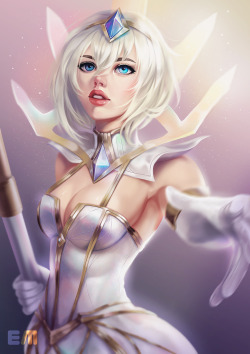 emametlo: The new Elementalist Lux skin is perfect!And doing this was just as lovely.I would love to do more of them when I get the chance to.   Deviantart | Artstation | Shop  | Commission info |    