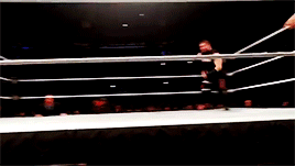 mithen-gifs-wrestling:Kevin got to do a damn pretty swanton against Brock Lesnar