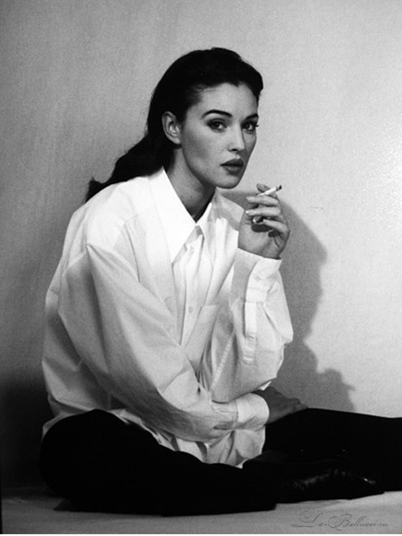 la-bellucci:Monica Bellucci for Vogue 1994