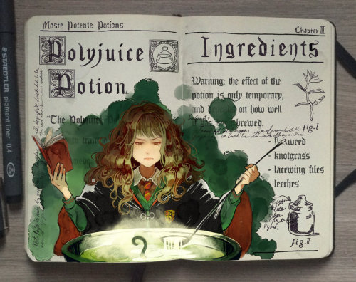 lohrien - Harry Potter illustrations by Gabriel Picolo dA l...