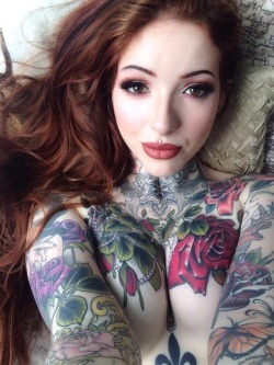 naturallybaredaddy: tattedbeautues:   Leonora