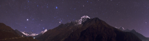 Porn Pics fullmoonwolves:  the starry sky on the himalayas
