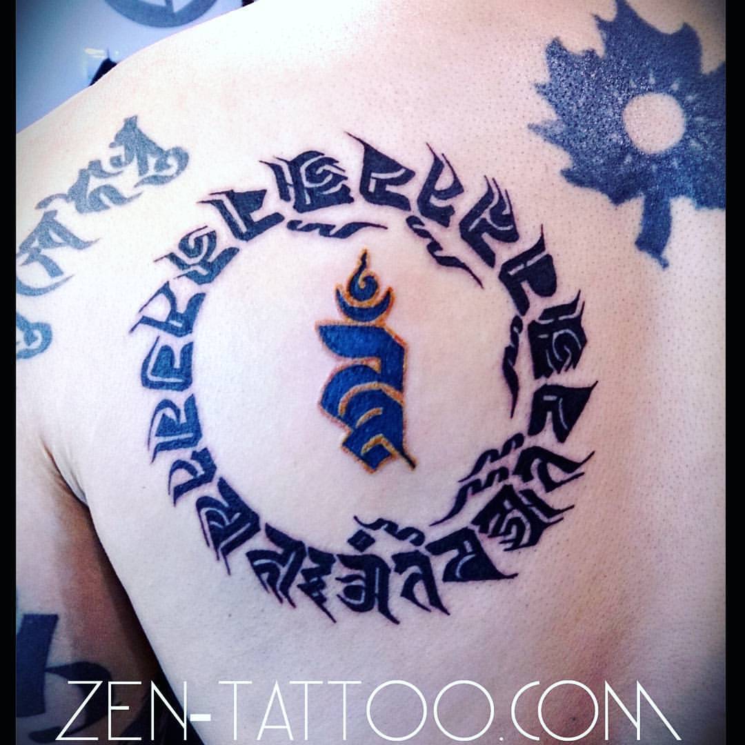 ZEN TATTOO — #mantra #meditation #tattoo for @meditationswerve...
