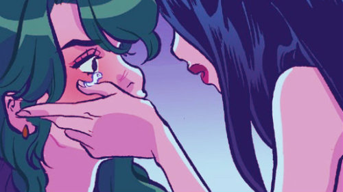 mistysuttonremade: Lottie &amp; Caroline, snotgirl issue no.10