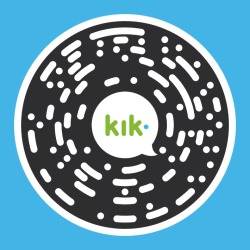 Scan my #kikcode to chat with me. My username is &lsquo;nipplepig&rsquo; http://kik.me/nipplepig #kik #kikme