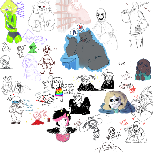 flipgang:  DRAWPILE DOODLES!! Thanks everyone who came to last nights drawpile after the stream!i personally had tons of fun! and im glad some of you guys got to see me kill sans haha! any who till the nexst drawpile 