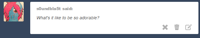 askshinytheslime:Time to do some food.  Cutieslimepone &lt;3