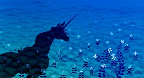 downtempo: The Last Unicorn (1982) directed by Arthur Rankin Jr. and Jules Bass