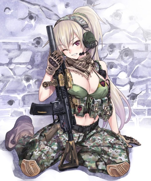 r34upyourass:  Military GirlsYes Sir!