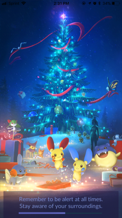 pokemon-personalities:pokemon-personalities:the pokego loading screen is so cute ;;a family can be a