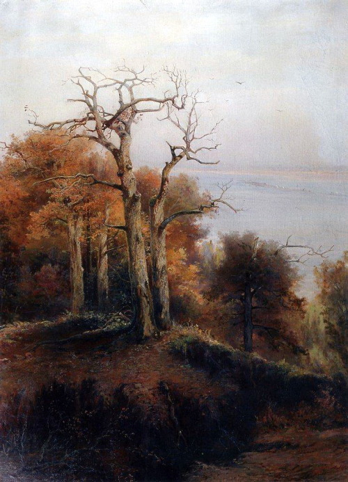 Autumn forest. Kuntsevo (Damn place), 1872, Aleksey Savrasov