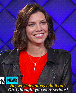   ▸Lauren Cohan on MTV News 