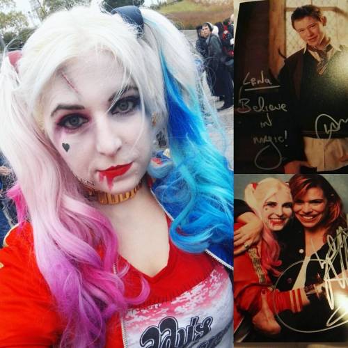 The first day of #berlincomiccon was brilliant. I had loads of fun being Harley again and thanks to 