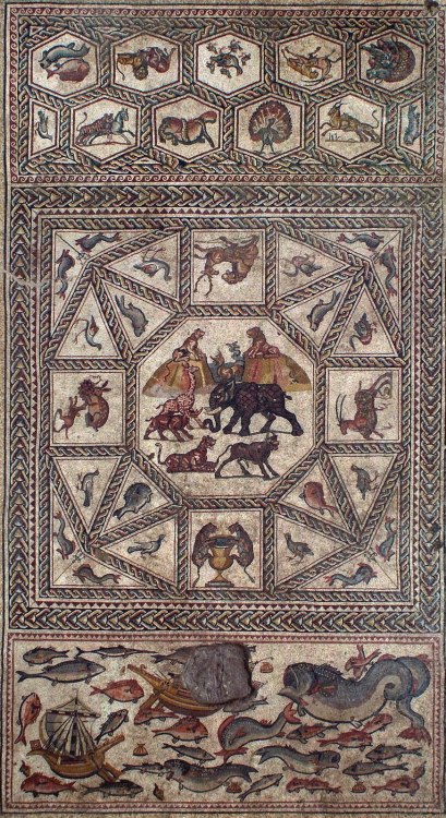endlessquestion:  Lod Mosaics  Discovered near Tel Aviv in 1996 in Lod, Israel, the Mosaic
