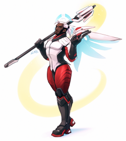 lintufriikki:  early concept Mercy is really