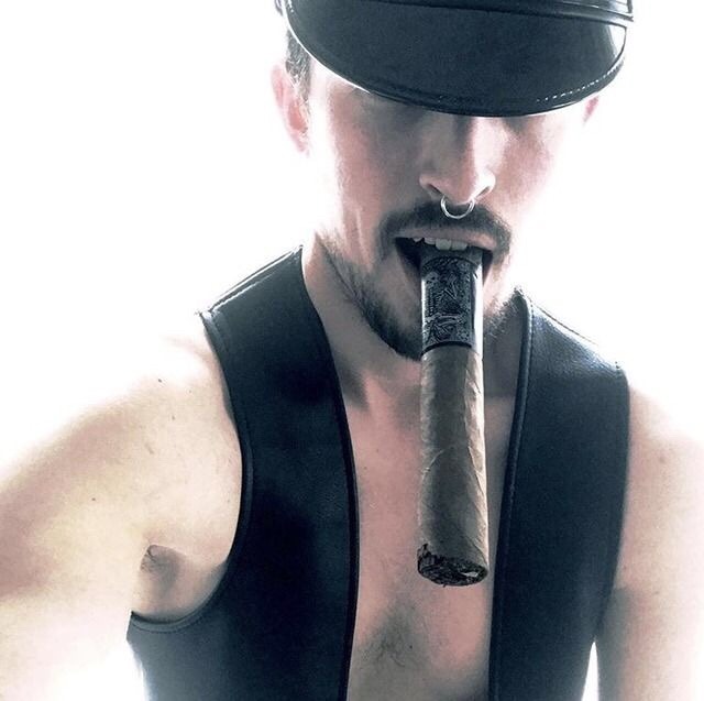 ozgarwolf:  Leather cigar Series #7