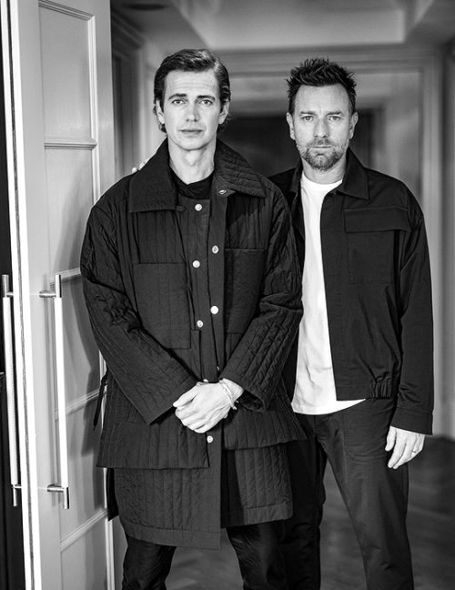  Ewan McGregor & Hayden Christensenphotographed by  Misan Harriman for British GQ, May 12, 2022 