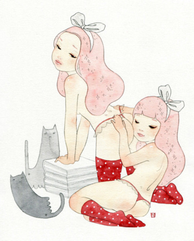 la-petite-fille-de-loup:  Uyu a.k.a Soey MilkI absolutely love these ♥Please do not remove the source or the artist credit 