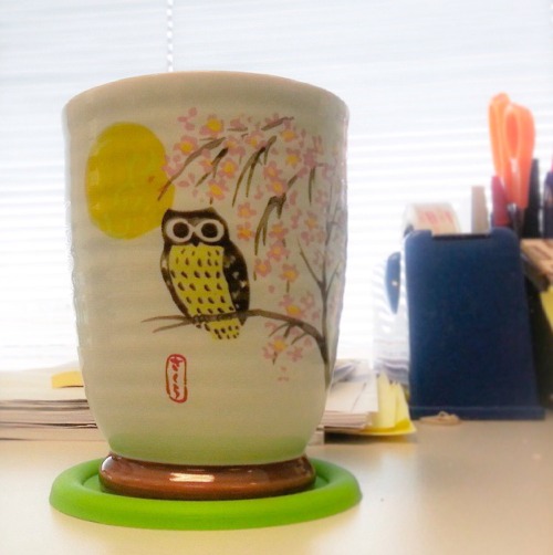My new owl work mug from Daiso :)
