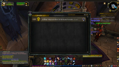 Blizzard loves their pop culture references.  Here’s a funny Star Wars one from a rogue c