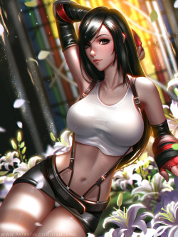 liang-xing:  Tifa.Fan art for Final Fantasy 7. Patreon：https://www.patreon.com/liangxing Gumroad：https://gumroad.com/liangxing  