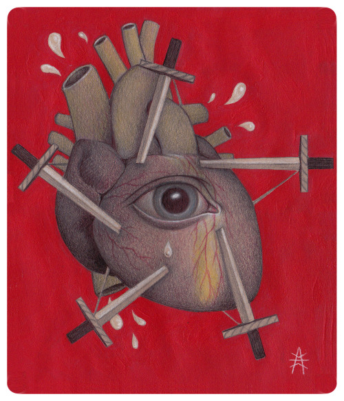 drawings-anabagayan: ‘Action’ and ‘Heart Therapy’ New drawings added to my s
