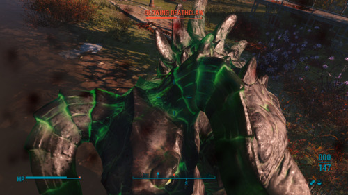 …until a Glowing Deathclaw appeared!