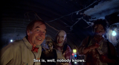 classichorrorblog:The Texas Chainsaw Massacre 2Directed by Tobe Hooper (1986)