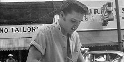 itsnowornever1950:  Elvis Presley by Lloyd